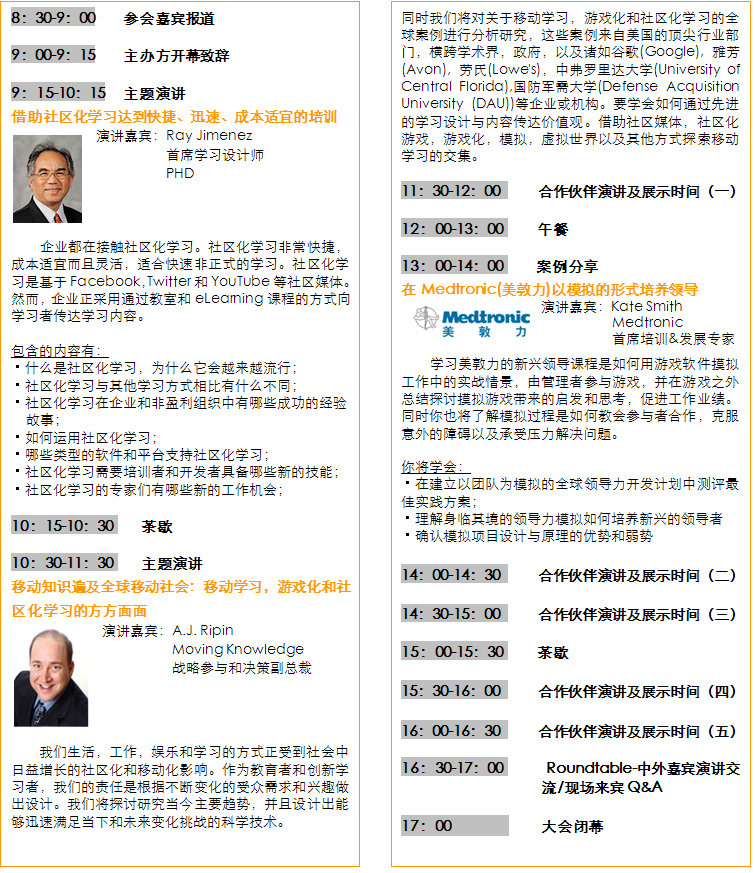 2013美国培训杂志Learning 3.0中国峰会
