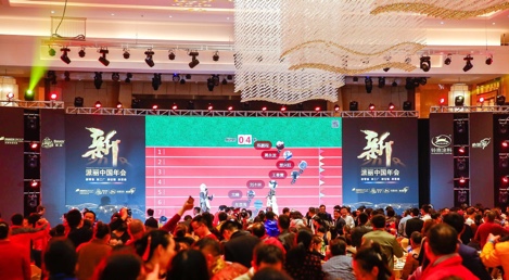 2019智能年会创意游戏_年会大屏幕抽奖系统_